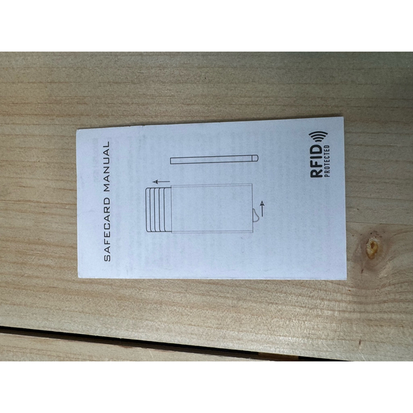 Minimalist card wallet- grey - Picture 4 of 7